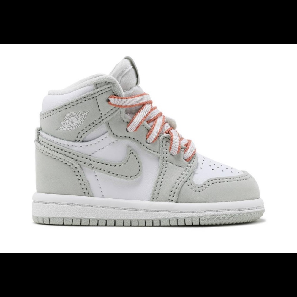 AIR JORDAN 1 RETRO HIGH OG Toddler SEAFOAM”. Size 7c